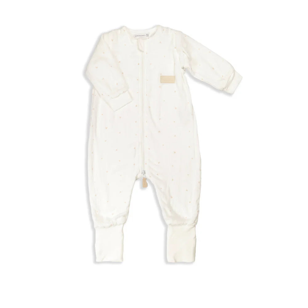 Sacco nanna Sleeping Jumpsuit Mini - Hearts - 6/18M
