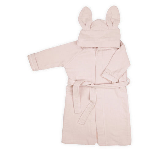 Accappatoio Waffle - Vintage Pink - 2/4Y