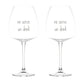 Set 2 calici vino Mi serve un drink