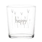 Bicchiere Happy cuore