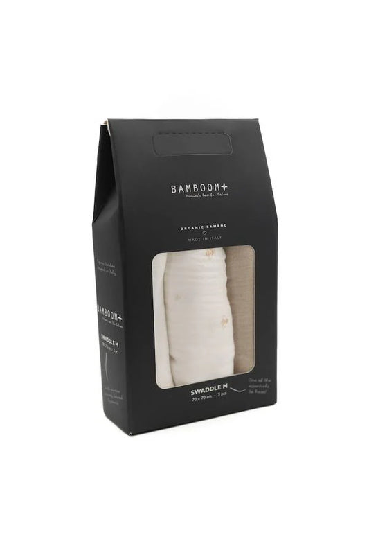 Swaddle M 3 Pack - 70x70cm - Bee’ s
