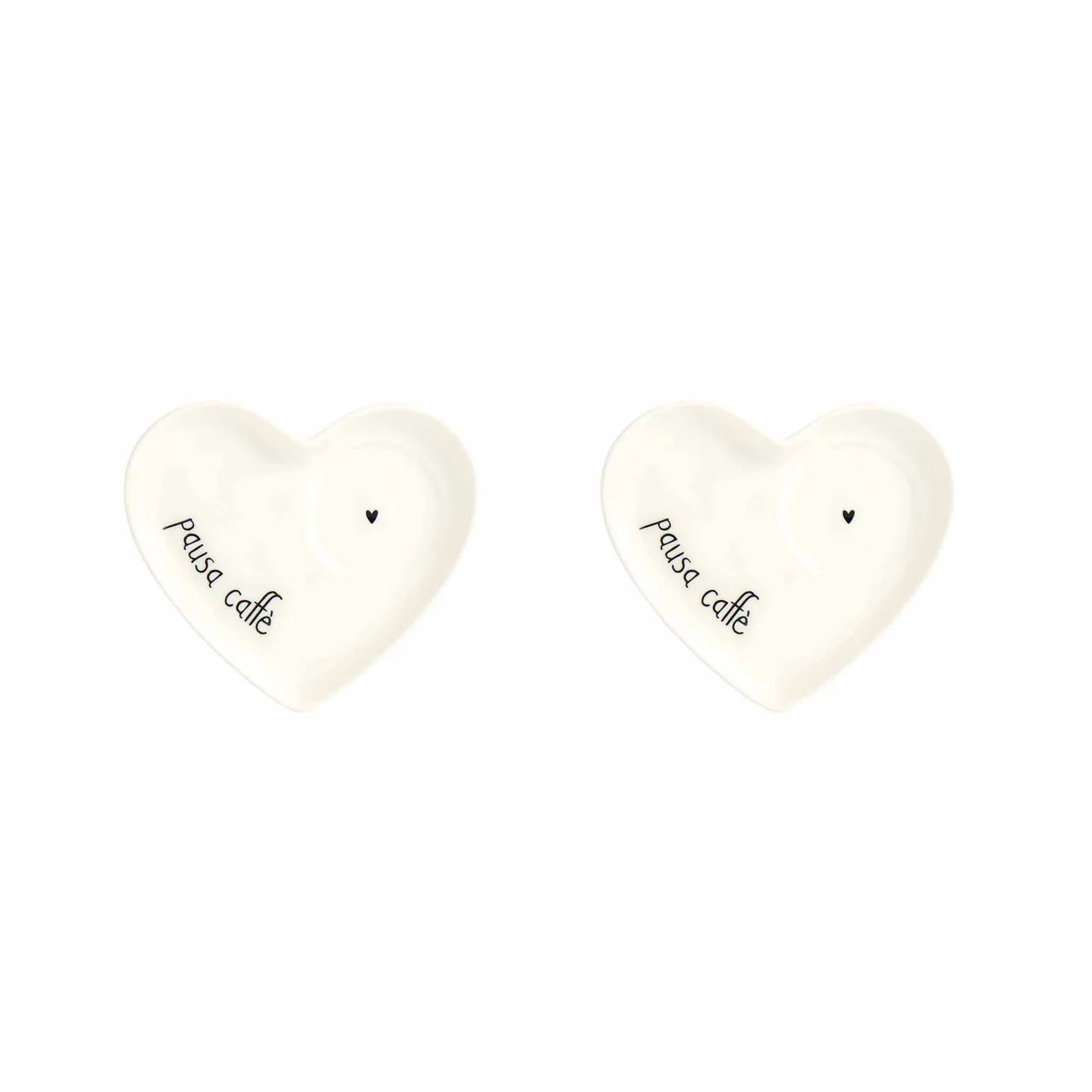 Set 2 Piattini per Tazze Espresso Pausa caffè