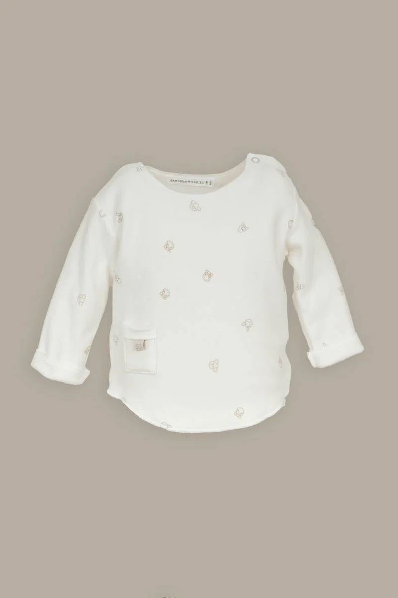 Maglia manica lunga Pure - Animal Friends