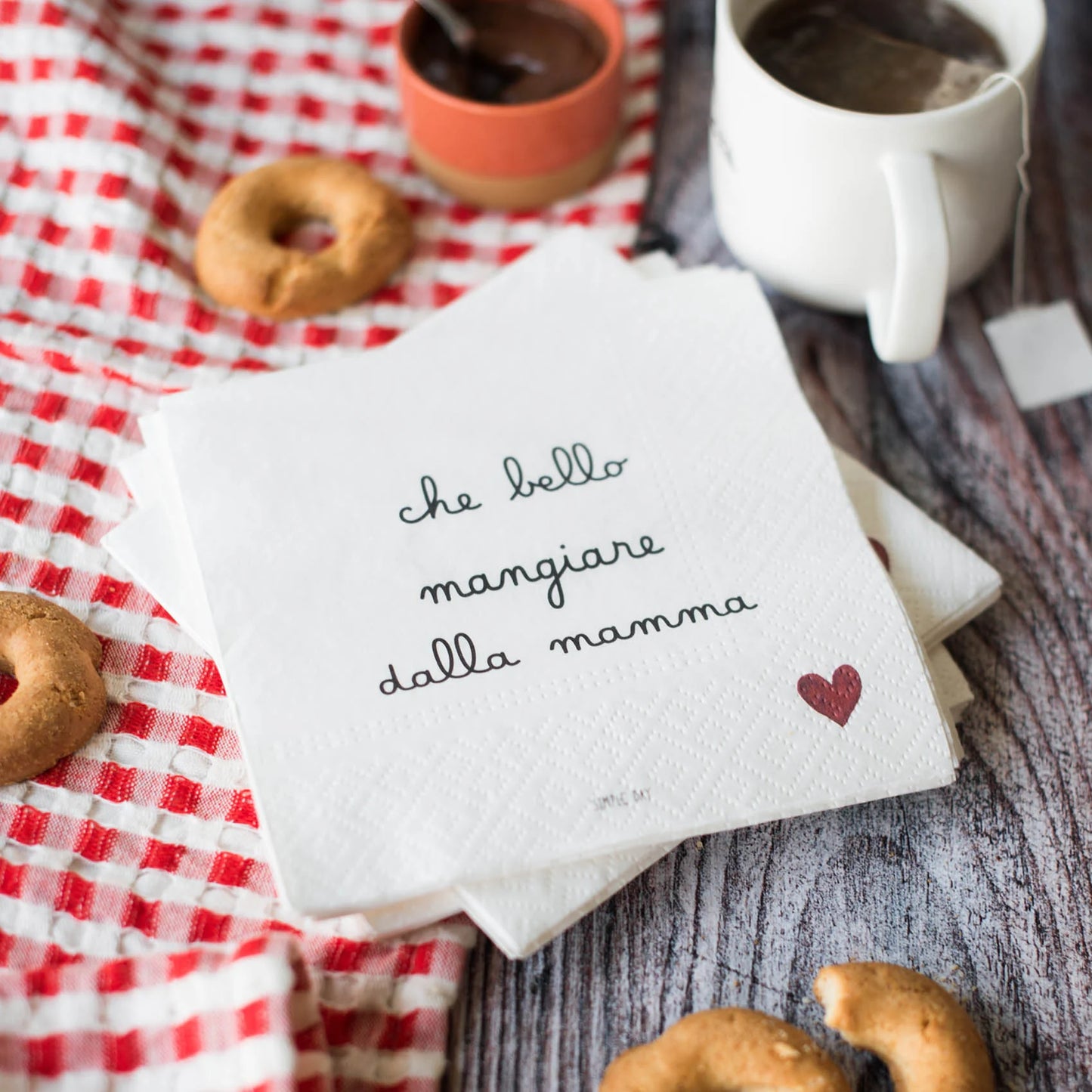 Tovaglioli in carta Che bello mangiare dalla mamma