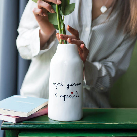 Vaso Portafiori Ogni giorno è speciale