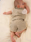 Shorts bimba con bordino - Mustard Sabbia - 18/24M