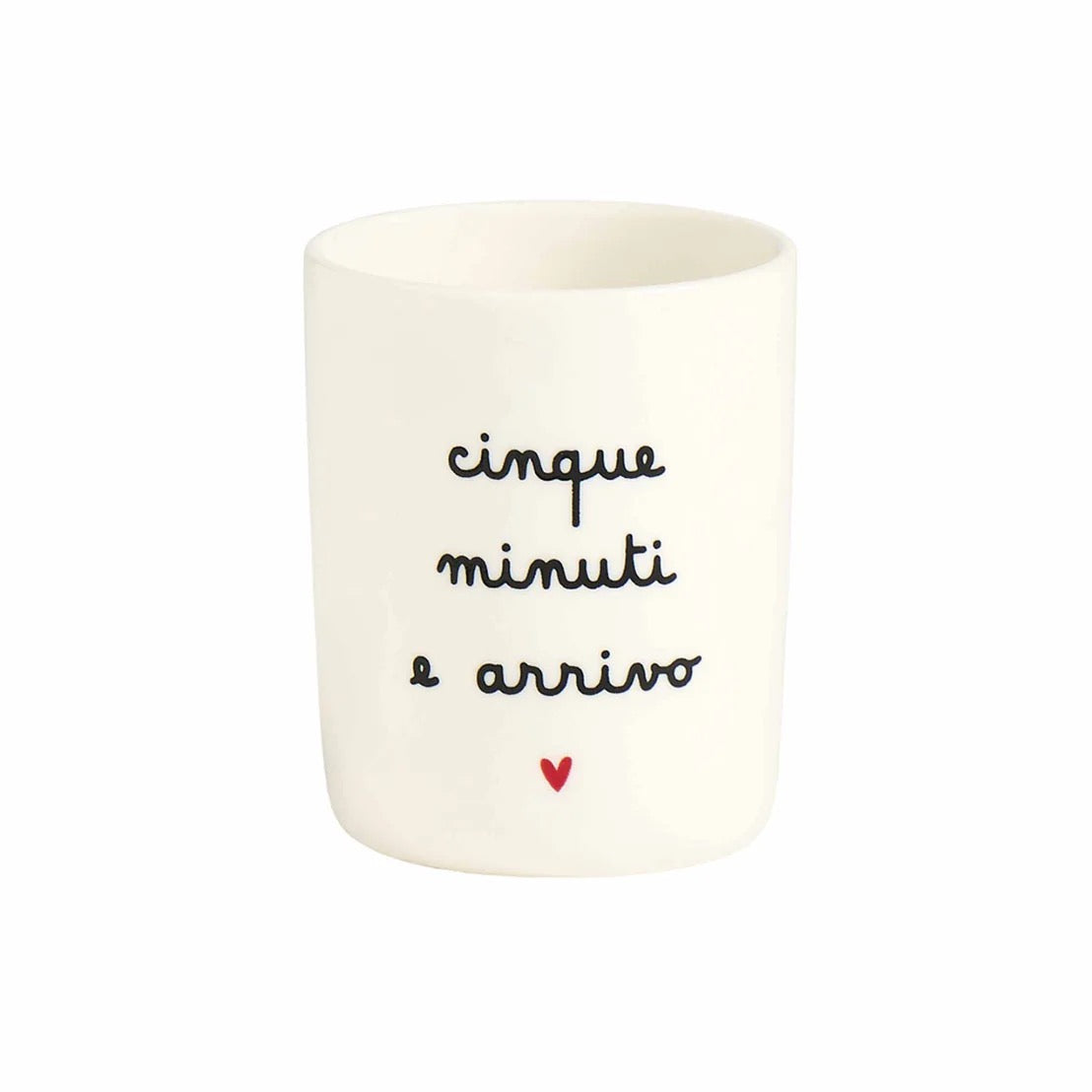 Porta cosmetici Cinque minuti e arrivo