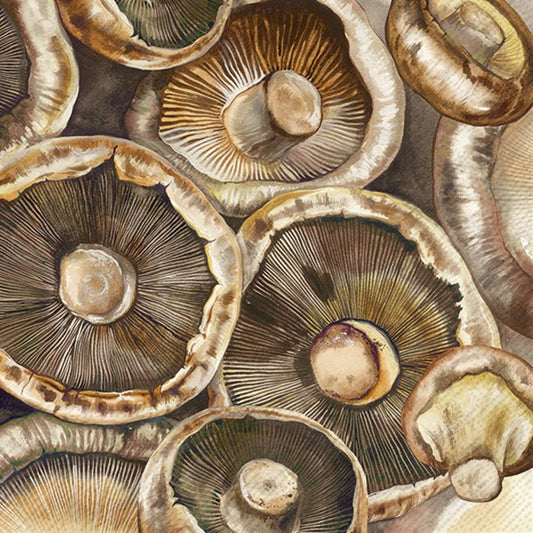 Tovaglioli in carta "Mushrooms"