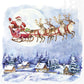 Tovaglioli in carta "Santa's Wonderland"