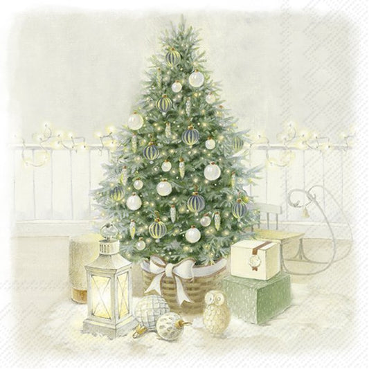 Tovaglioli in carta "Cozy Christmas Eve"
