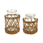 Vaso vetro con base