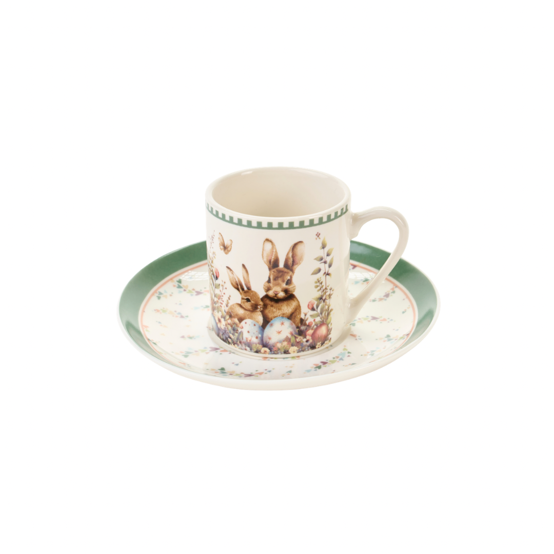 Set 6 tazze caffè Rabbit Pepen