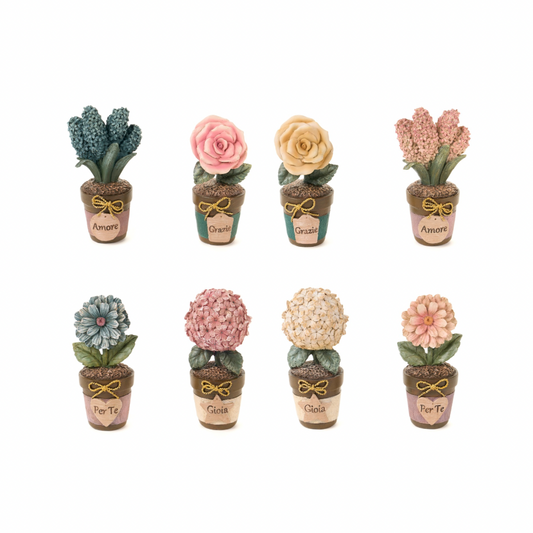 Decoro vaso fiori
