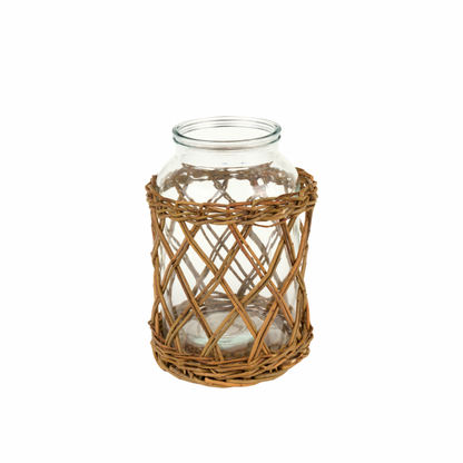 Vaso vetro con base