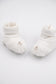 Babbucce neonato Bees - Panna