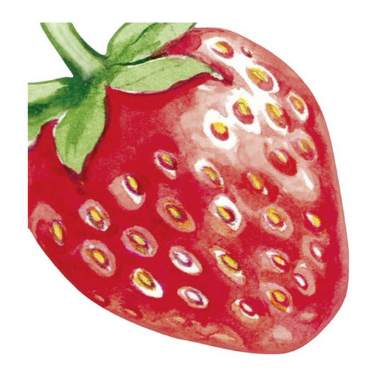 Tovaglioli in carta sagomati "Fragola"