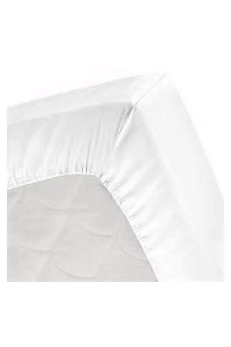 Lenzuolo con angoli - Coprimaterasso culla - 2 pz 80x40 - Bianco