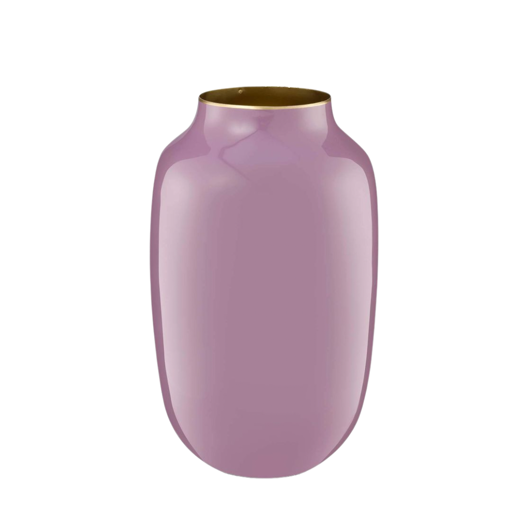 Vaso metal Oval Lilla