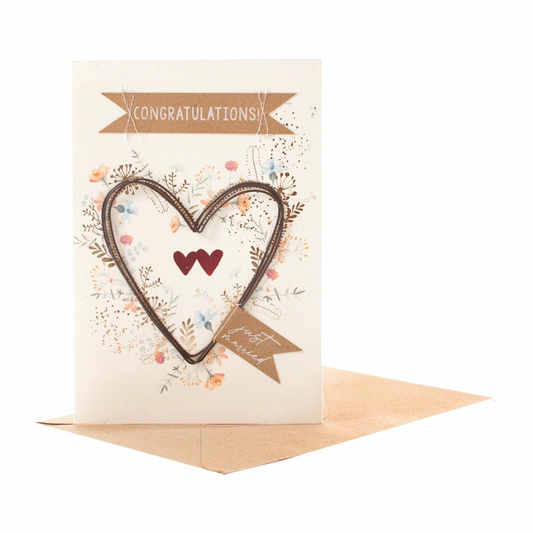 Biglietto d’ auguri Just Married