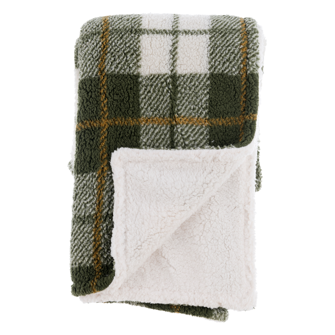Plaid Sherpa Tartan