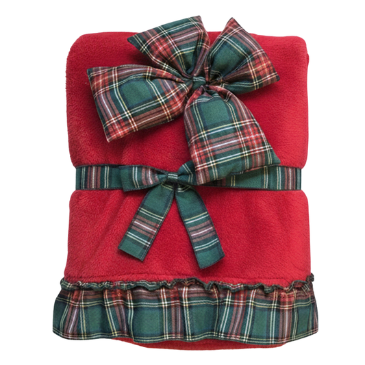 Plaid Sherpa con fiocco 170 X 140