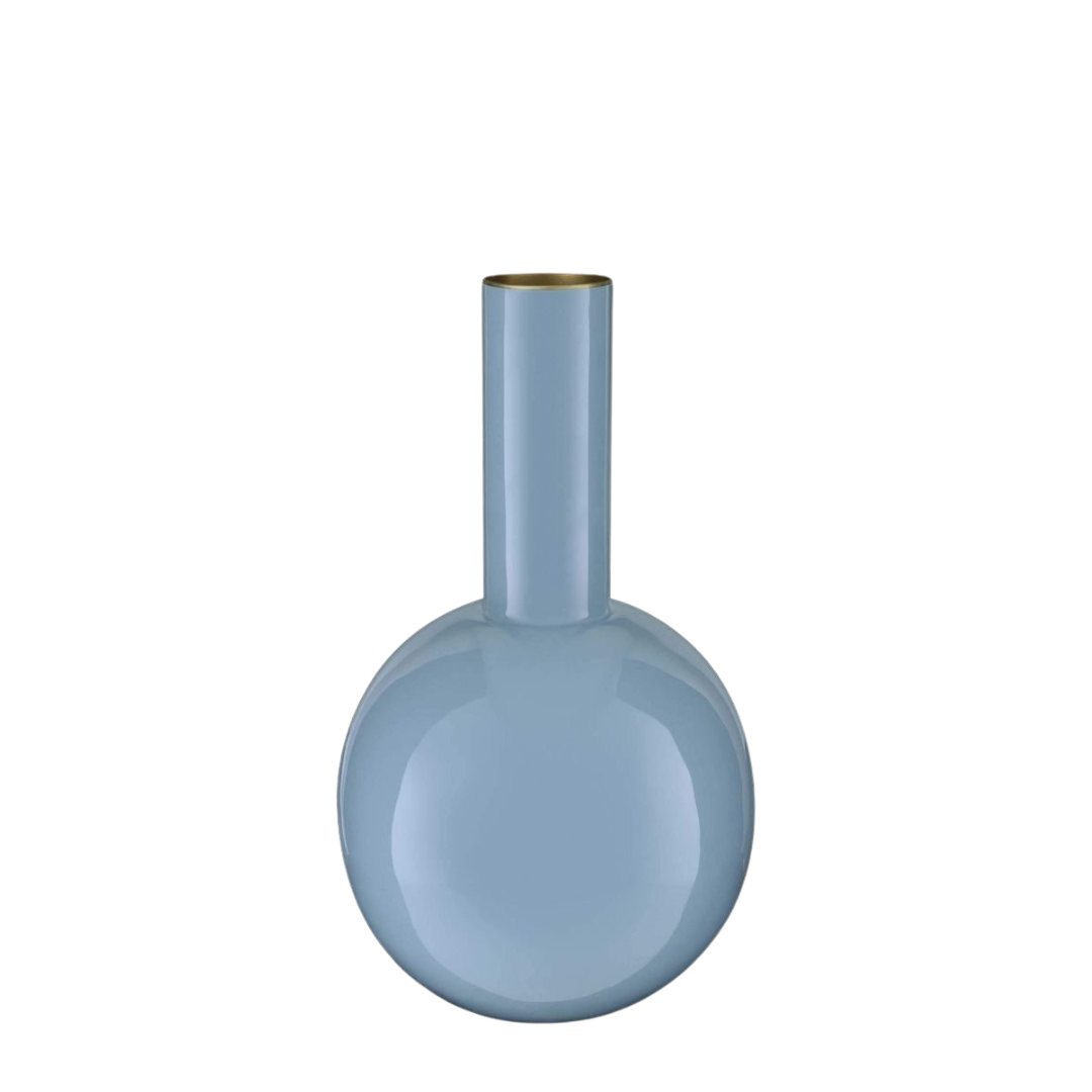 Vaso metal Medium Light Blue
