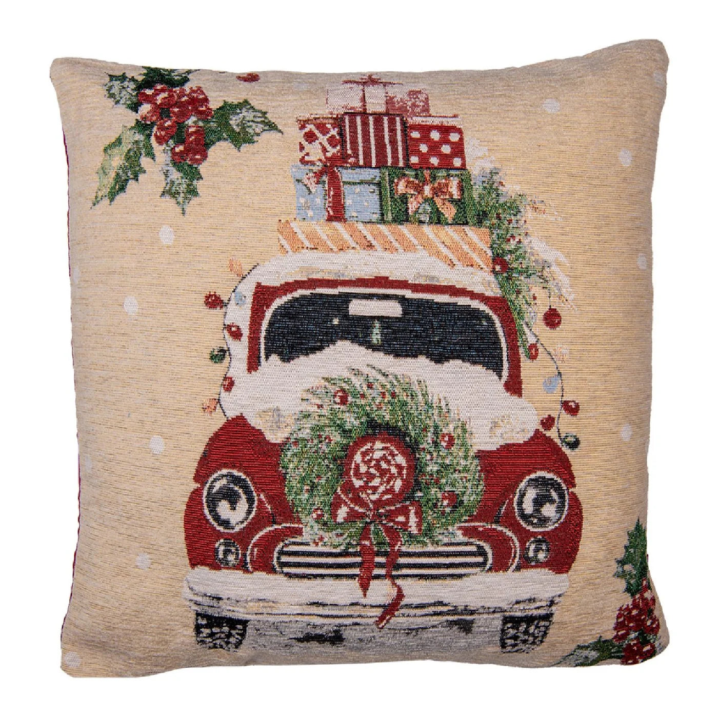 Federa per cuscino Christmas Car