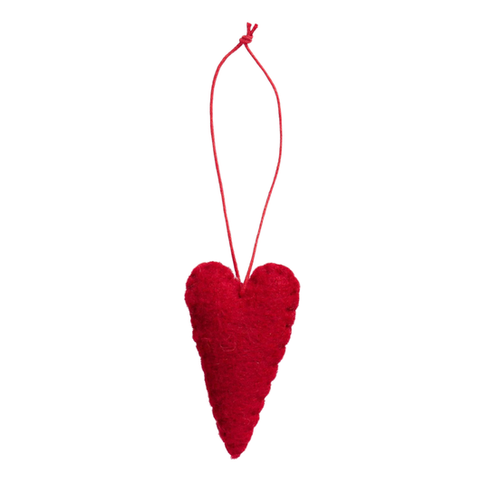 Decorazione Cuore Rosso
