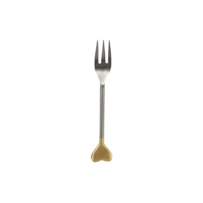Cucchiaino e forchettina Cuore