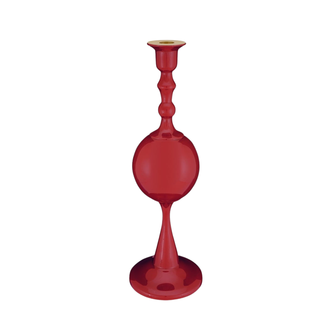 Candeliere Metal Sphere Dark Red