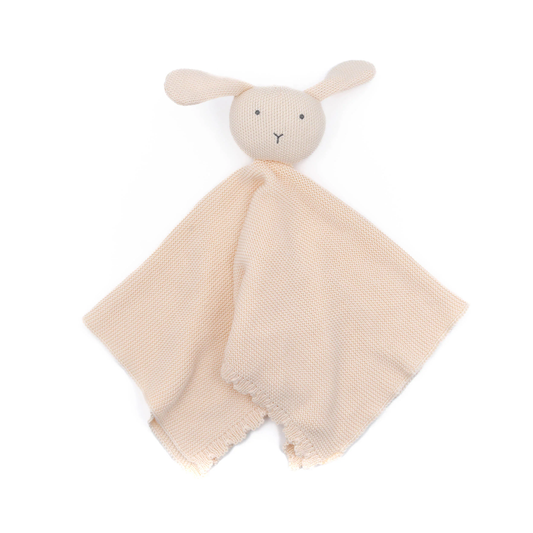 Doudou fatto a Maglia - Rabbit - Soft Pink