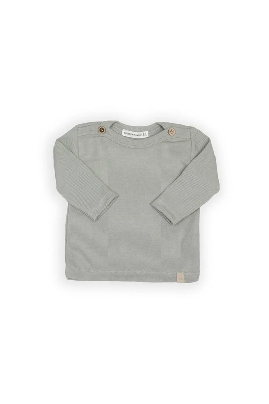 Shirt con apertura spalle - Moss Grey