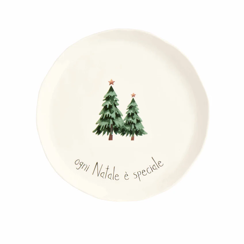 Set 2 Piatti piani Ogni Natale è speciale