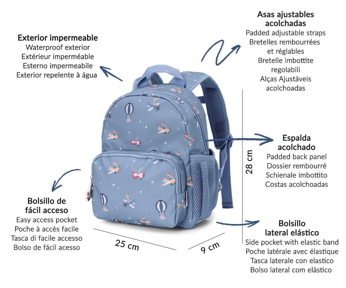 Zainetto Planes Personalizzabile