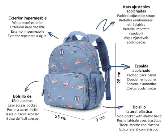 Zainetto Planes Personalizzabile