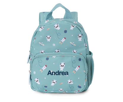 Zainetto Pandas in Space Personalizzabile