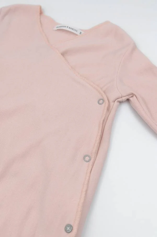 Tutina con piedi Pure - Rosa