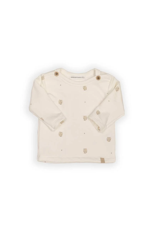 Shirt con apertura spalle - Print Squirrel