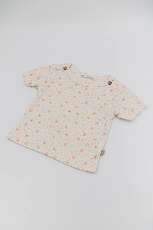 T-shirt maniche corte - Brasilian Flower - 3 e 6M