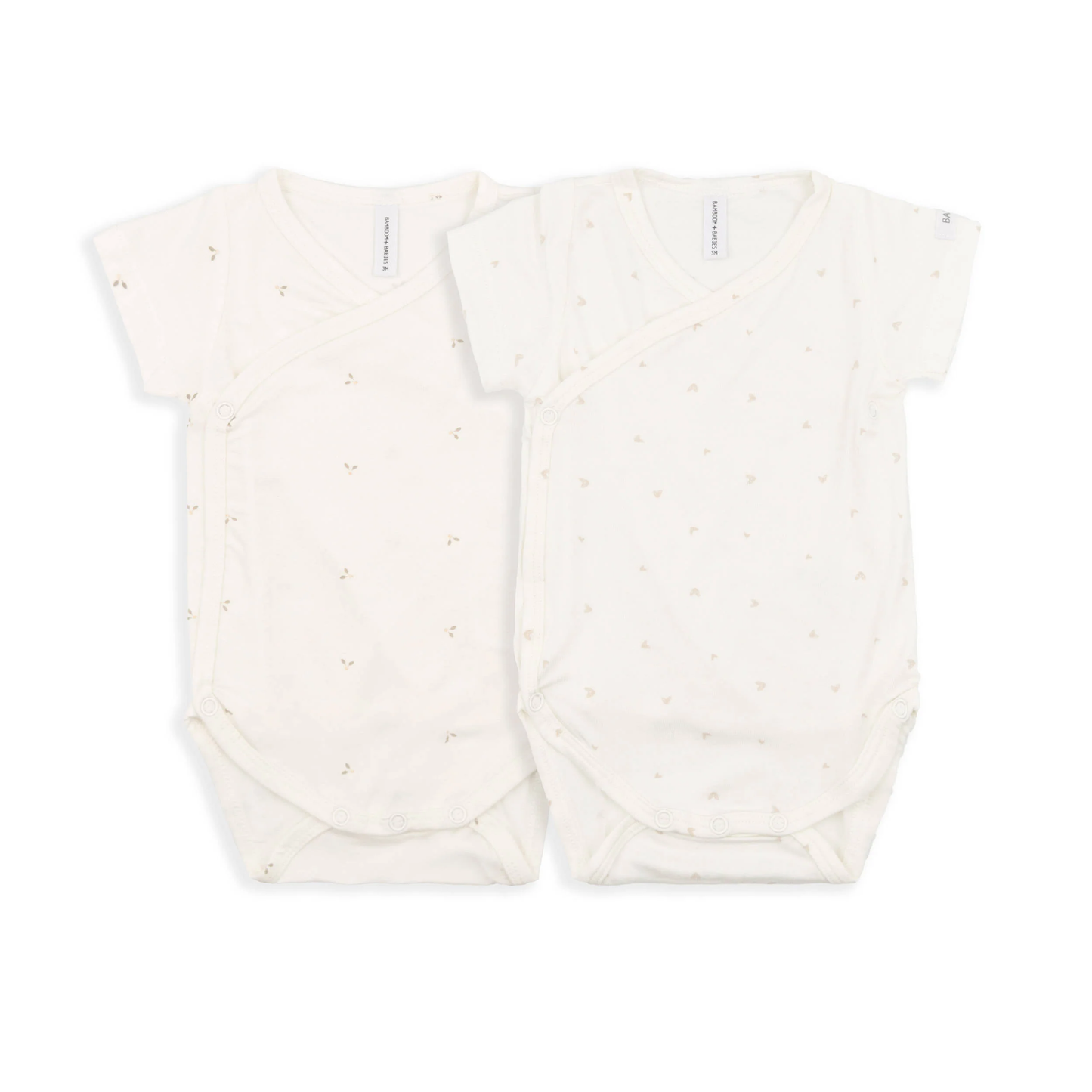 Confezione Body maniche corte Print- 2pz - Heart Mix