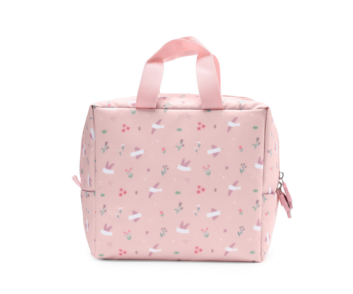 Borsa Termica Merenda Blossom Birds Personalizzabile
