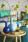 Vaso metal Medium Light Blue