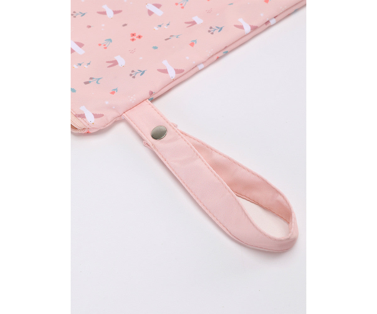 Borsa impermeabile Grande Blossom Birds Personalizzabile