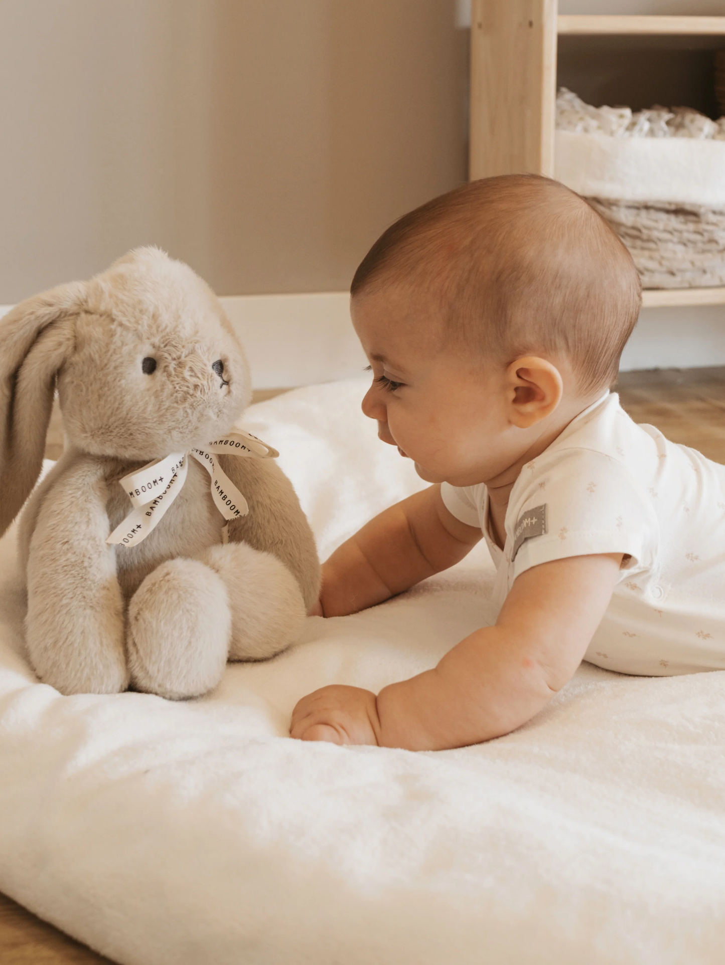 Coniglietto rumori bianchi - Warm Grey