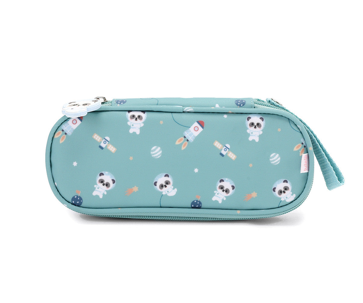 Astuccio Termico Merenda Pandas in Space Personalizzabile