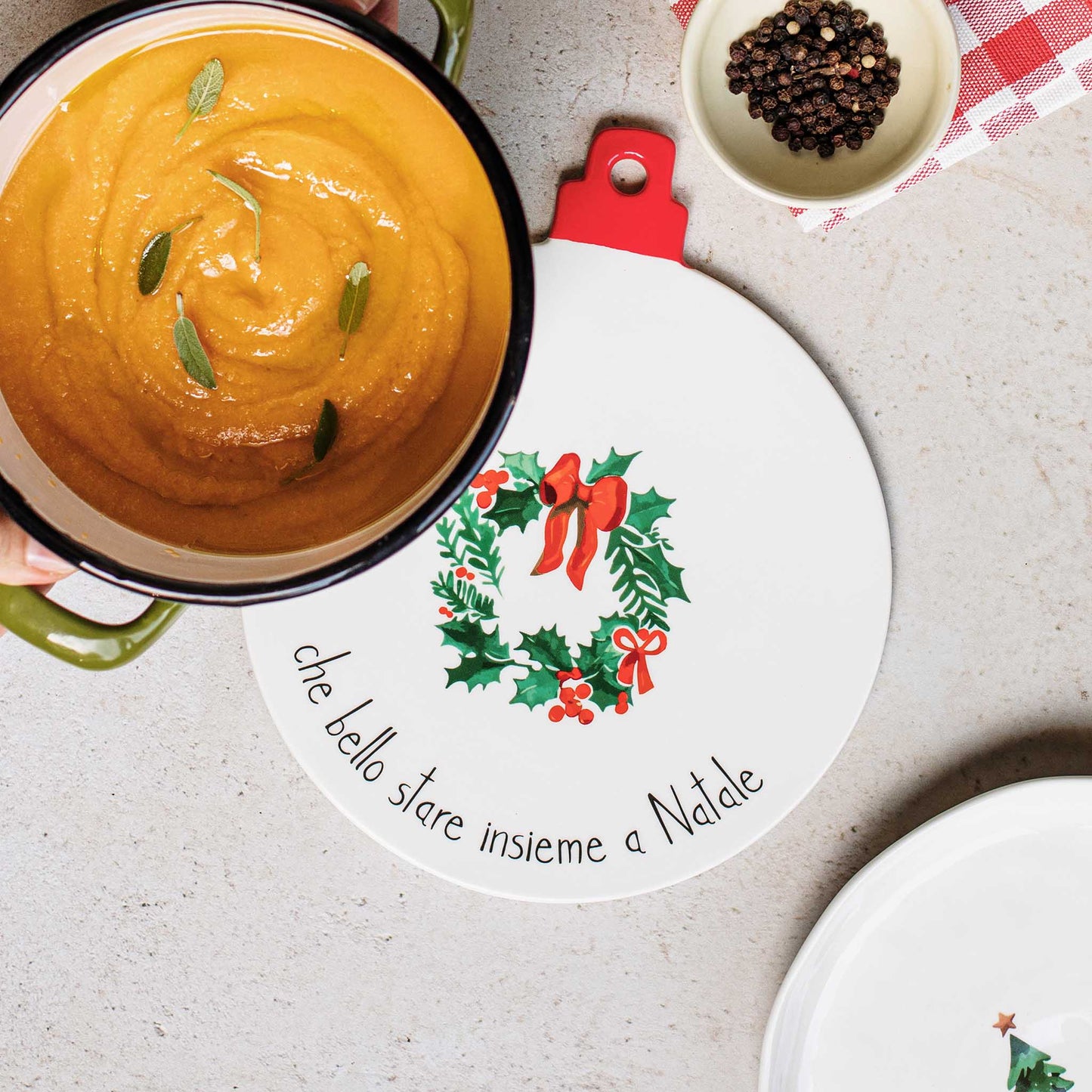 Sottopentola Che bello stare insieme a Natale