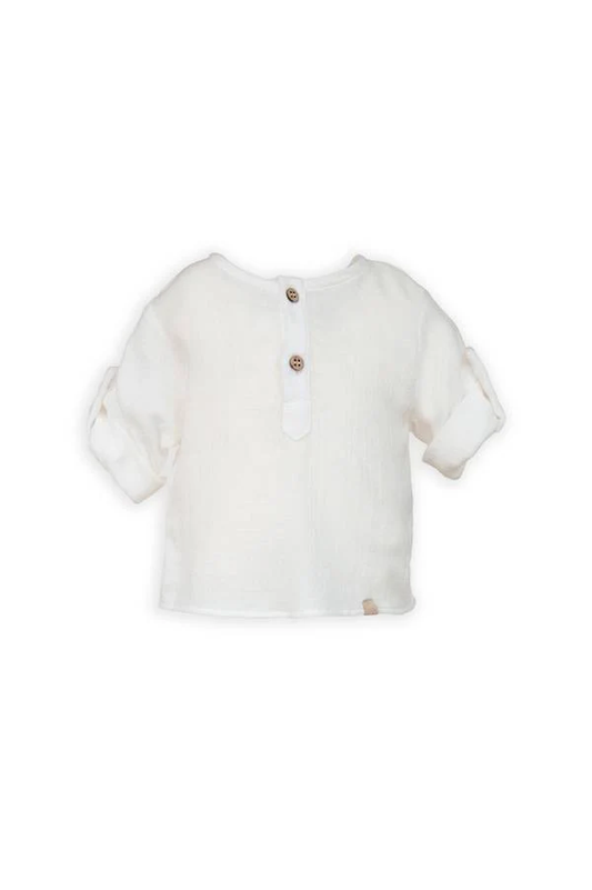 Shirt camicia - Off White - 6 e 9/12M