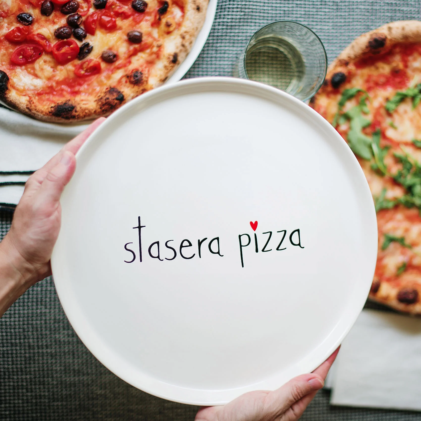 Piatto pizza Stasera pizza