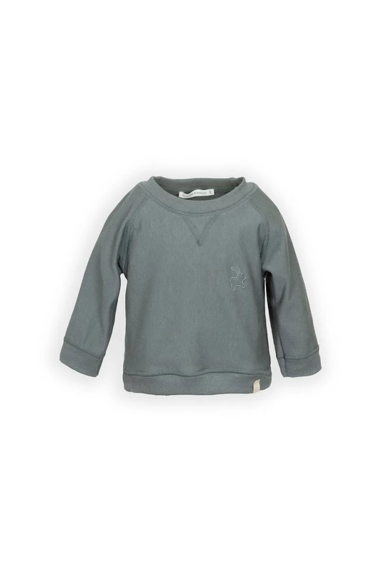Maglia con ricamo coniglio - Midnight Blu