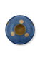 Vaso metal Dots Navy Gold